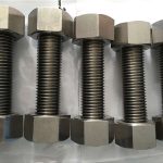 निकल मिश्र धातु 400 en2.4360 नट फास्टनरको साथ पूर्ण धागा रड