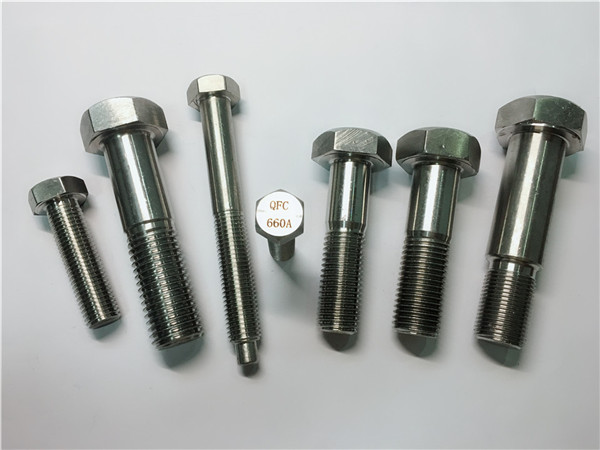 योग्य हेक्स क्याप स्क्रू a453 gr.660 din 1.4980 alloy