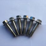 din 7504 Sudin 7504 सुपर डुप्लेक्स F55 स्टेनलेस स्टील हेक्सागन flange टाउको आत्म-ड्रिलिंग स्क्रू