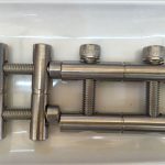 ansi 316ti / en 1.4571, 317l / en 1.4438 स्टेनलेस स्टील भाग - कनेक्ट रड श्रृंखला